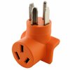 Ac Works 30A 4-Prong 14-30P Dryer Plug to 10-50R 50A 125/250V Welder adapter WD14301050